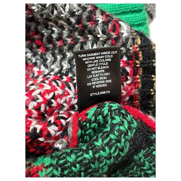 33 Degrees Sweater Mens XL Ugly Christmas Holiday Workout Kettlebell Buff Santa - Picture 11 of 12